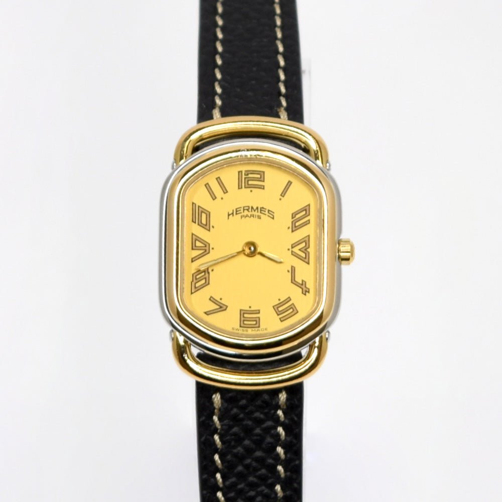 HERMES エルメス ラリー RA1.240 No.6186 クオーツ 1990年代製