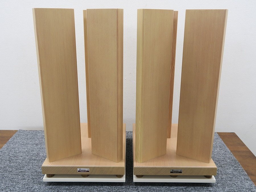 バック工芸社 Basic-1 スピーカースタンド ペア @38946 / 中古