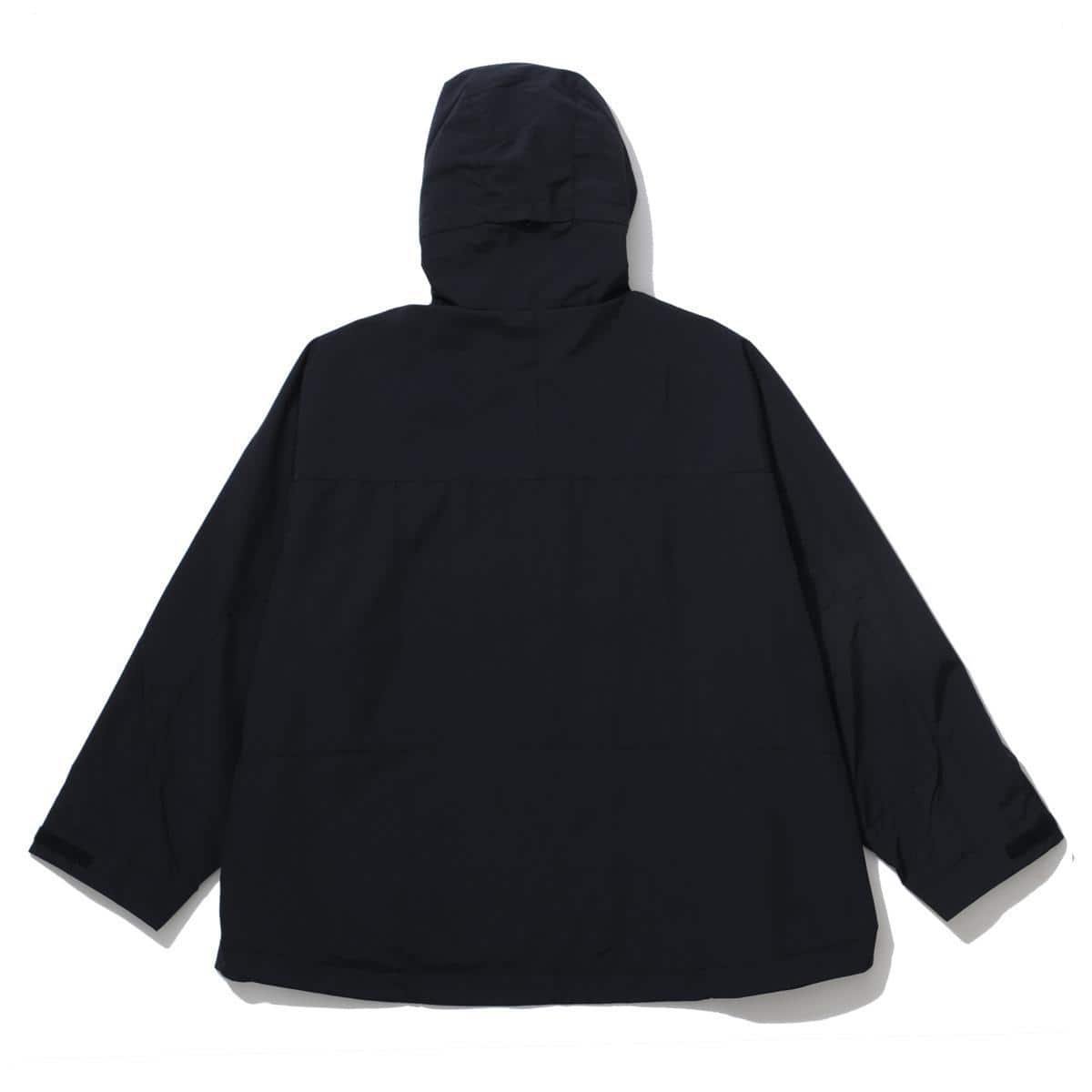 KEBOZ 2 TONE HOODIE JACKET BLACK×BLACK 23FA-I（ケボズ ツー トーン