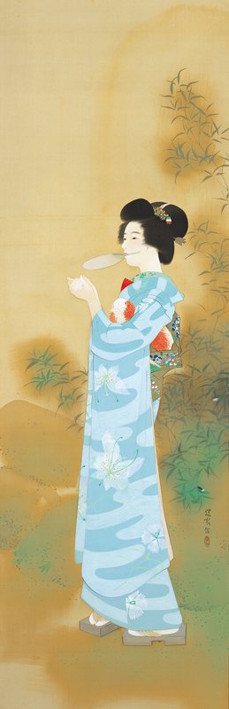 美人画 表情の妙 伊東深水、池田蕉園、上村松園… 長崎歴史文化博物館