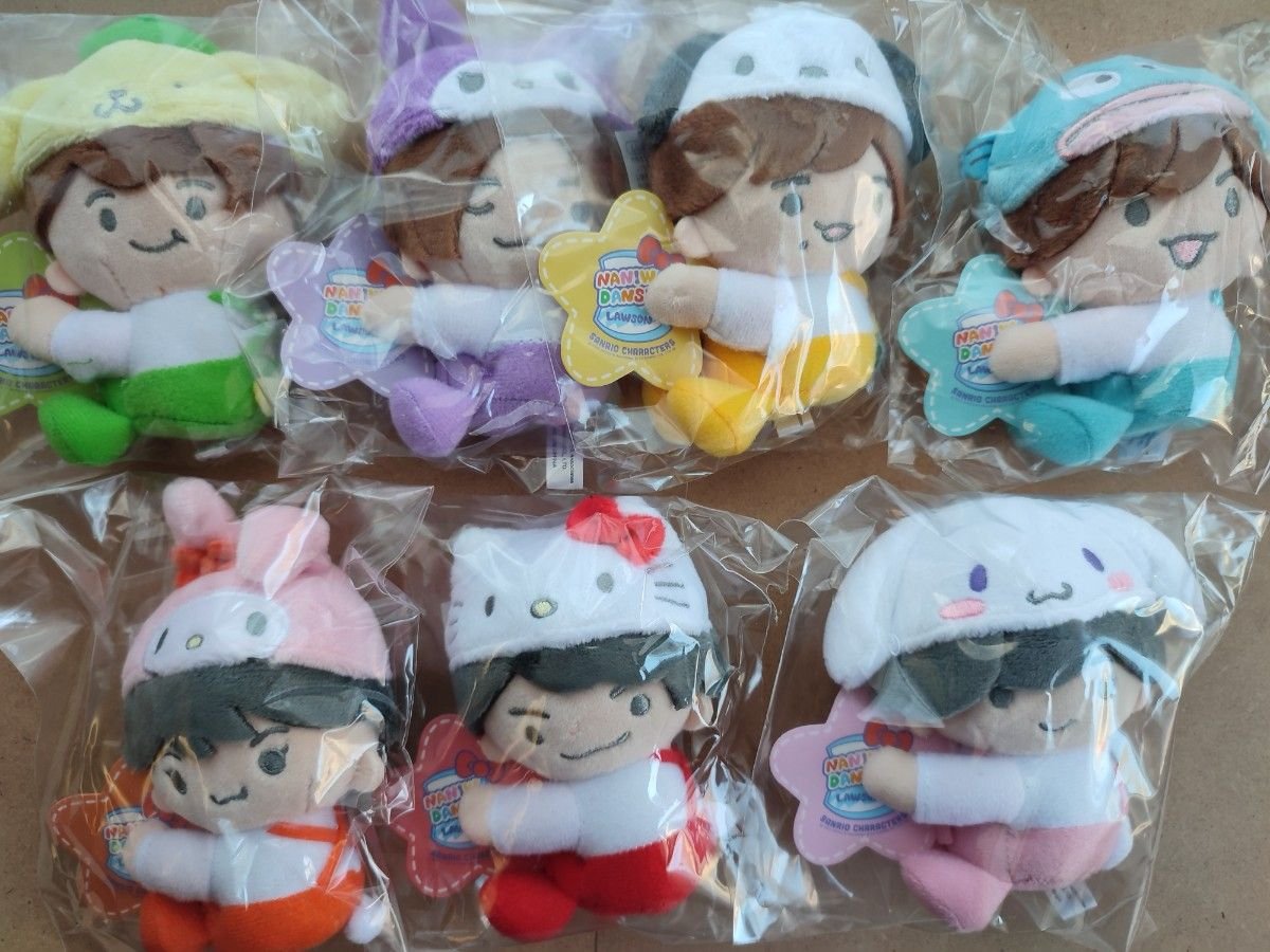なにわ男子×サンリオキャラクターズ《マスコット全7種セット》ちびぬい