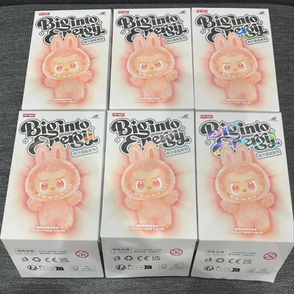 ラブブ エナジー アソートボックス 6体セット 内袋未開封 ぬいぐるみ