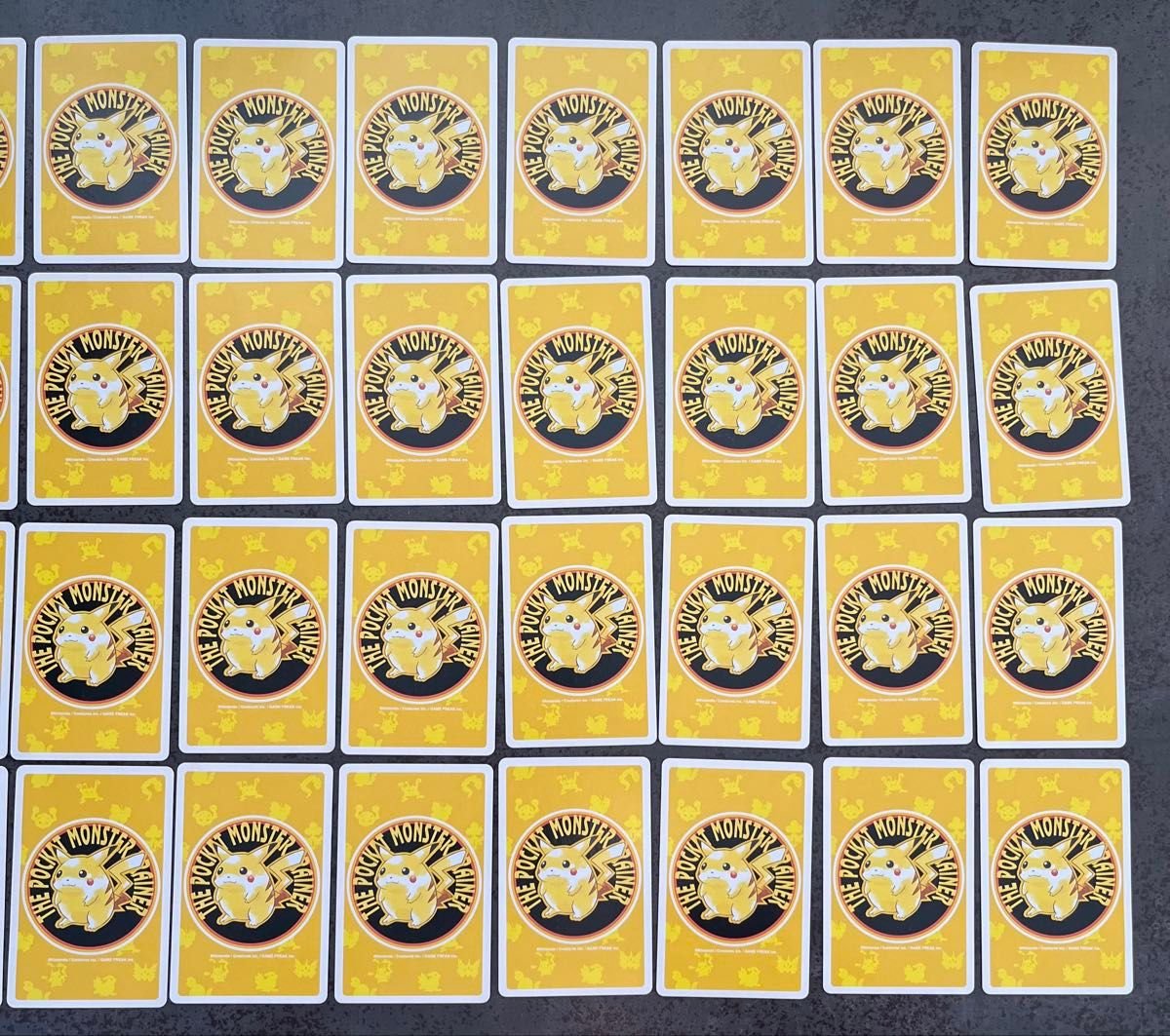 レア】初期 初代 ポケットモンスター トランプ ピカチュウ バージョン