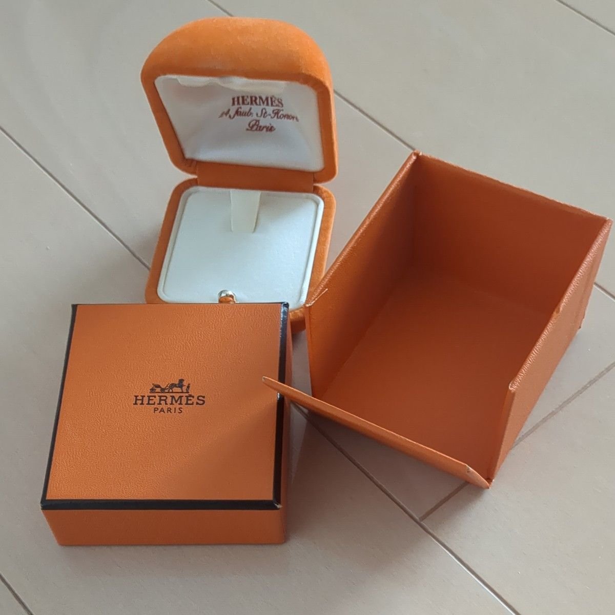 HERMES エルメス 空箱 ジュエリーケース アクセサリーボックス
