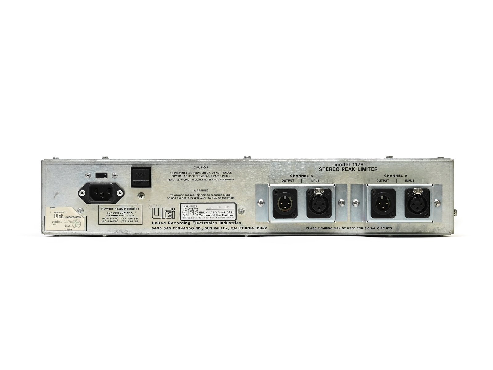 Urei 1178 (Vintage) – BAKU Pro Audio