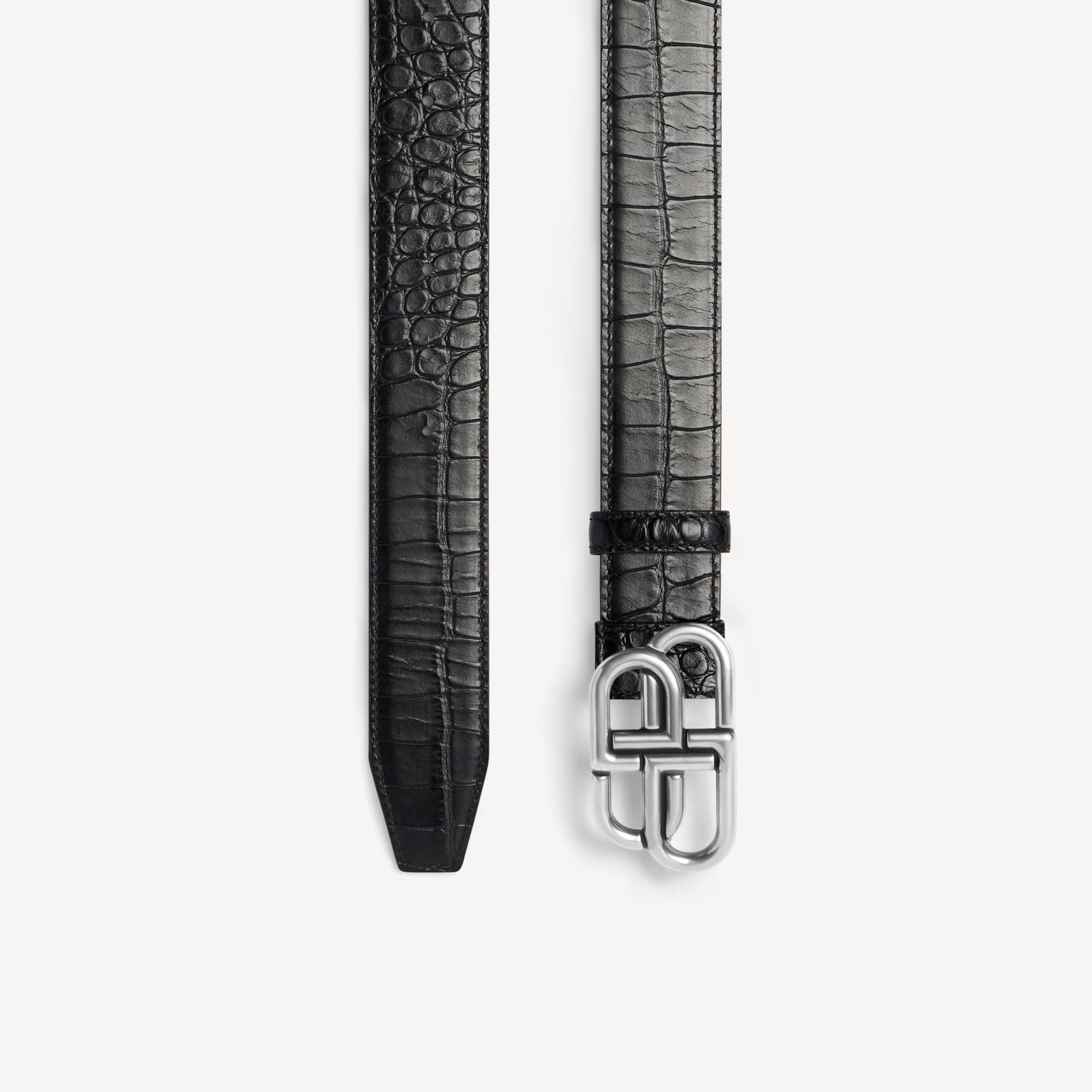 ブラック の メンズ Bb ラージ ベルト | Balenciaga JP (バレンシアガ）