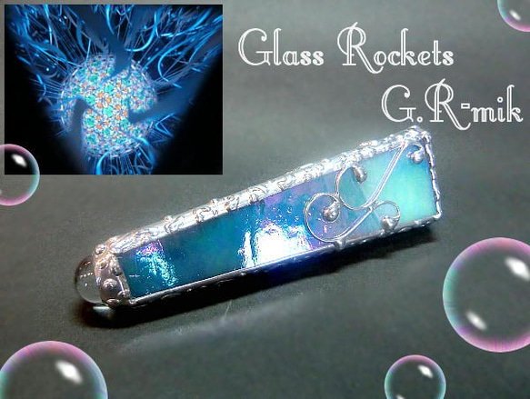 水中の華：万華鏡 テレイドスコープ ステンドグラス その他インテリア