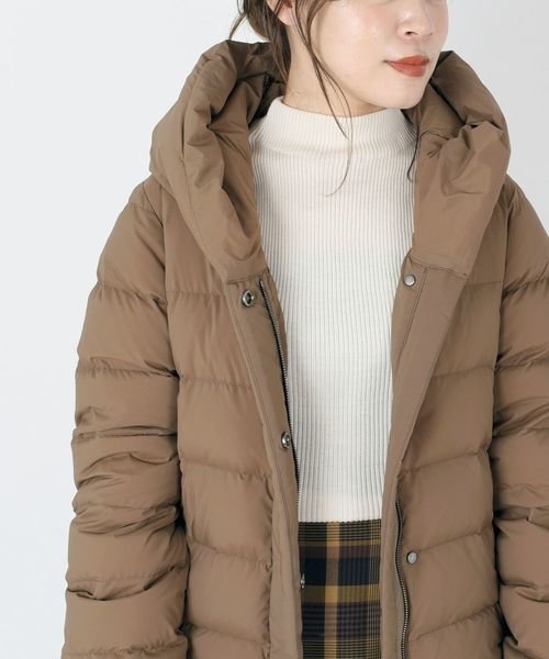 SHIPS（シップス）の「【河田フェザー】フードショートダウン