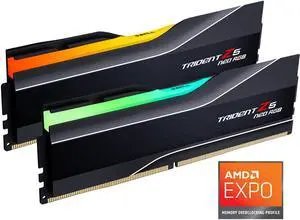 G.SKILL Trident Z5 RGB Series 96GB (2 x 48GB) 288-Pin PC RAM DDR5