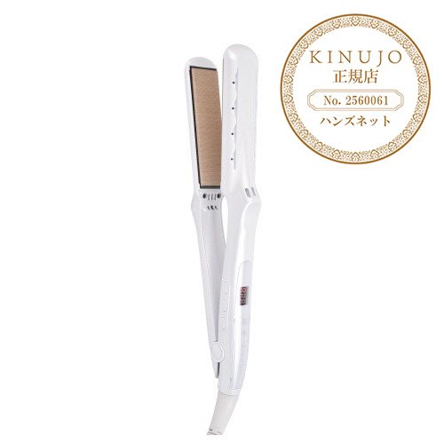 絹女（KINUJO） ストレートアイロン LM225 パールホワイト｜【ハンズ