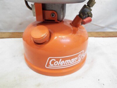Coleman 508A Single Burner Camping Cook Camp Stove Zebco Traveler