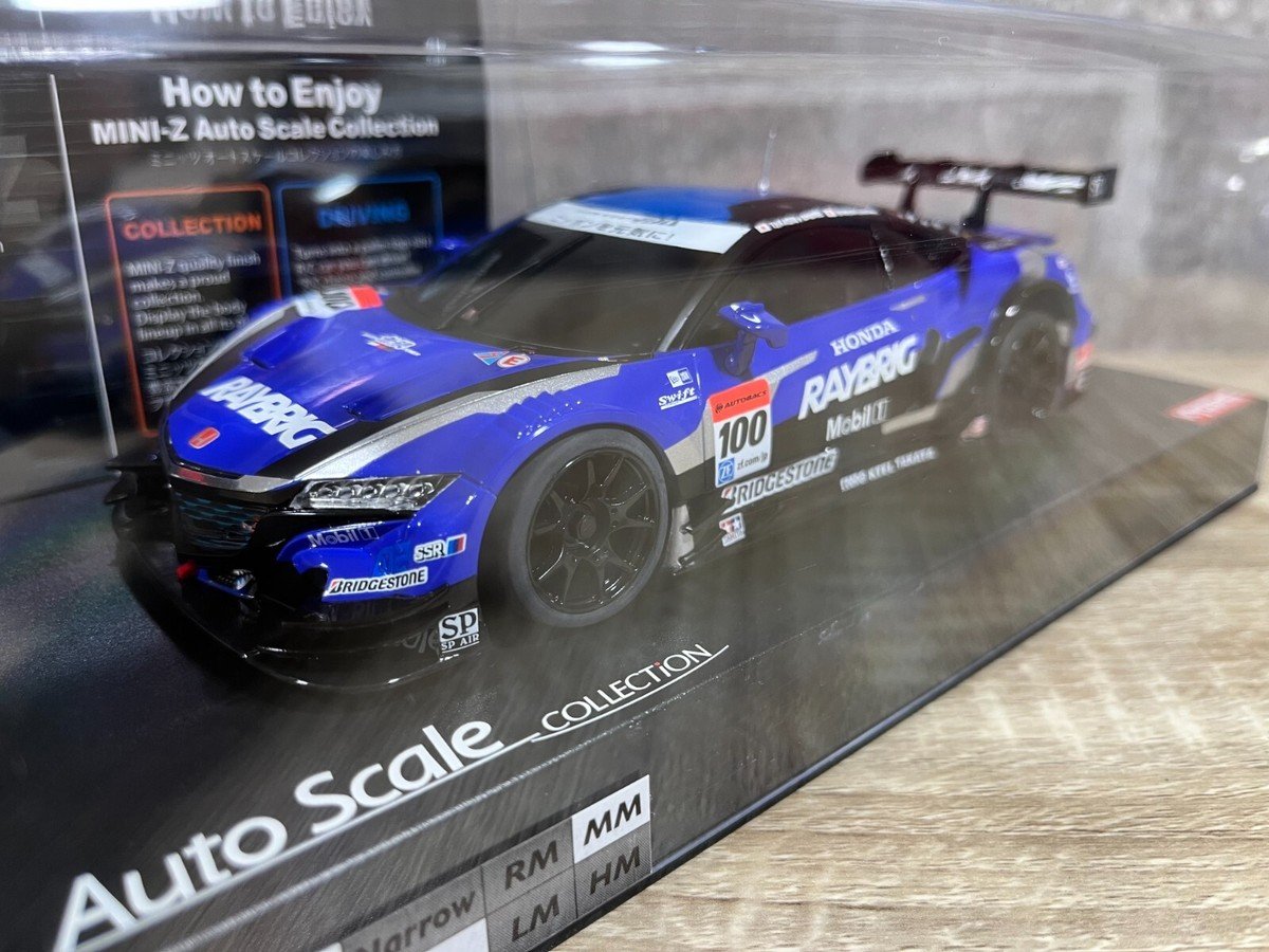NEW Very Rare Kyosho MINI-Z Racer Body HONDA RAYBRIG NSX CONCEPT