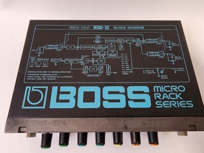 BOSS RDD-10 Digital Delay Micro Rack Guitar Effects | eBay