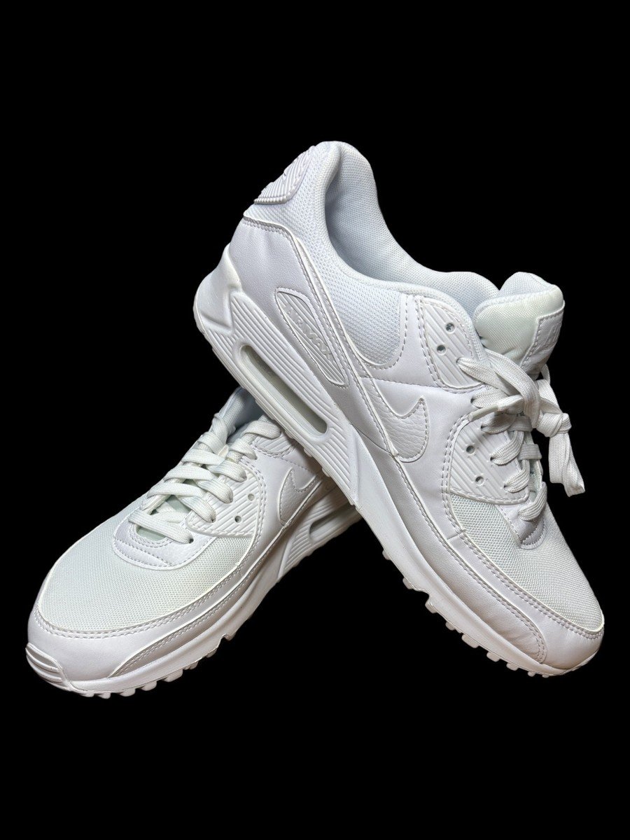 Nike Air Max 90 - Triple White - Women's Size 11 | eBay