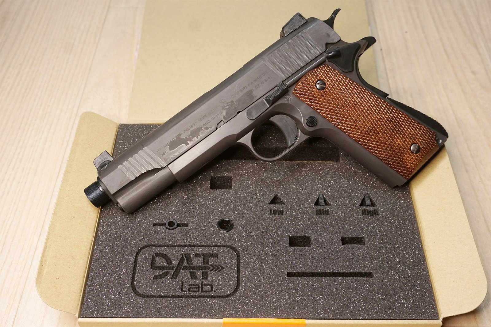 DATLab.（明後日工房）製 エアコキGOVERNMENTサプレッサーアダプタ 18