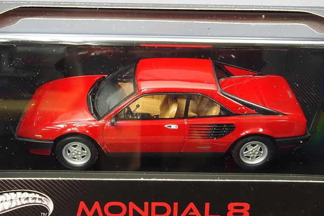 マテル エリート仕様 1/43 フェラーリ モンディアル 8 クーペ レッド