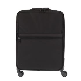 タグ説明書カギ付き】半分の厚みで収納できるソフトキャリーケースS
