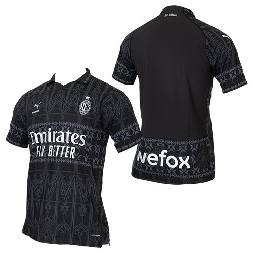 23-24 ACミラン×PLEASURES オーセンティックユニフォーム／サッカー