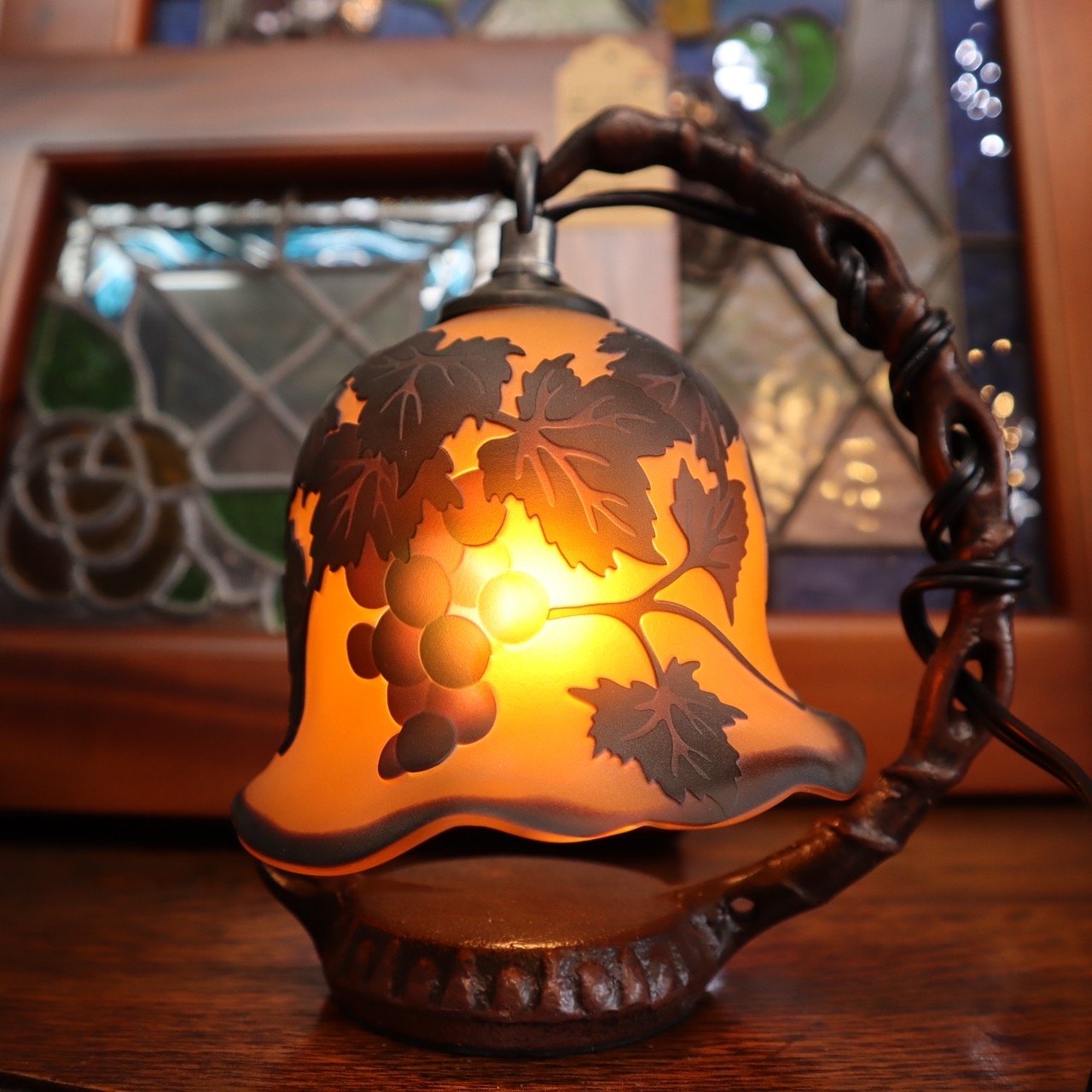 ガレ風ミニランプ新入荷しました！ - ワールドインテリア伊藤家具