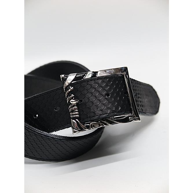 kiryuyrik（キリュウキリュウ） /PYTHON LEATHER ピンバックルベルト