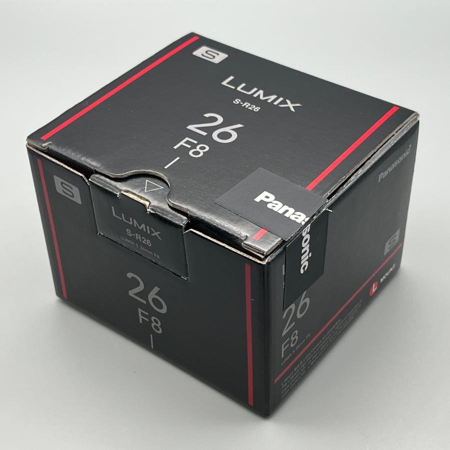LUMIX Sシリーズ S 26mm F8 S-R26 Lマウント ミラーレスカメラ用 単