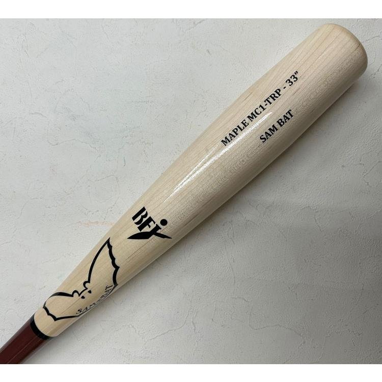 SAM BAT サムバット 魚雷型 硬式 木製バット メイプル 大人 一般 大学