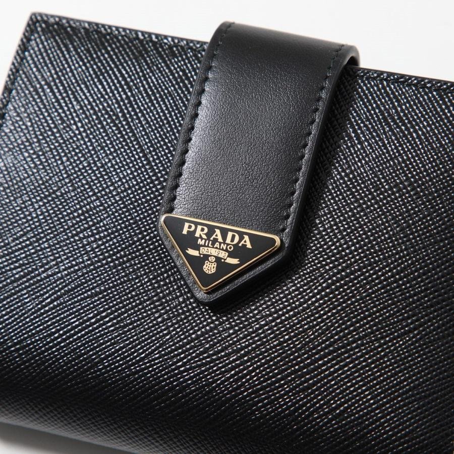 PRADA（プラダ） 二つ折り財布 1MV204 2DYG レディース サフィアーノ