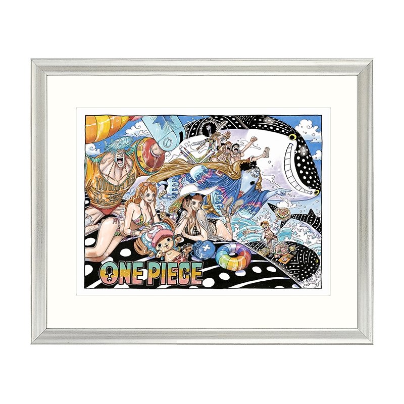 ONE PIECE』額装高精細複製原画 （週刊少年ジャンプ2021年