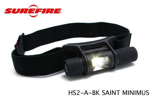 SUREFIRE HS2-A-BK セイント ミニマス 新型ボディ : アカリセンター