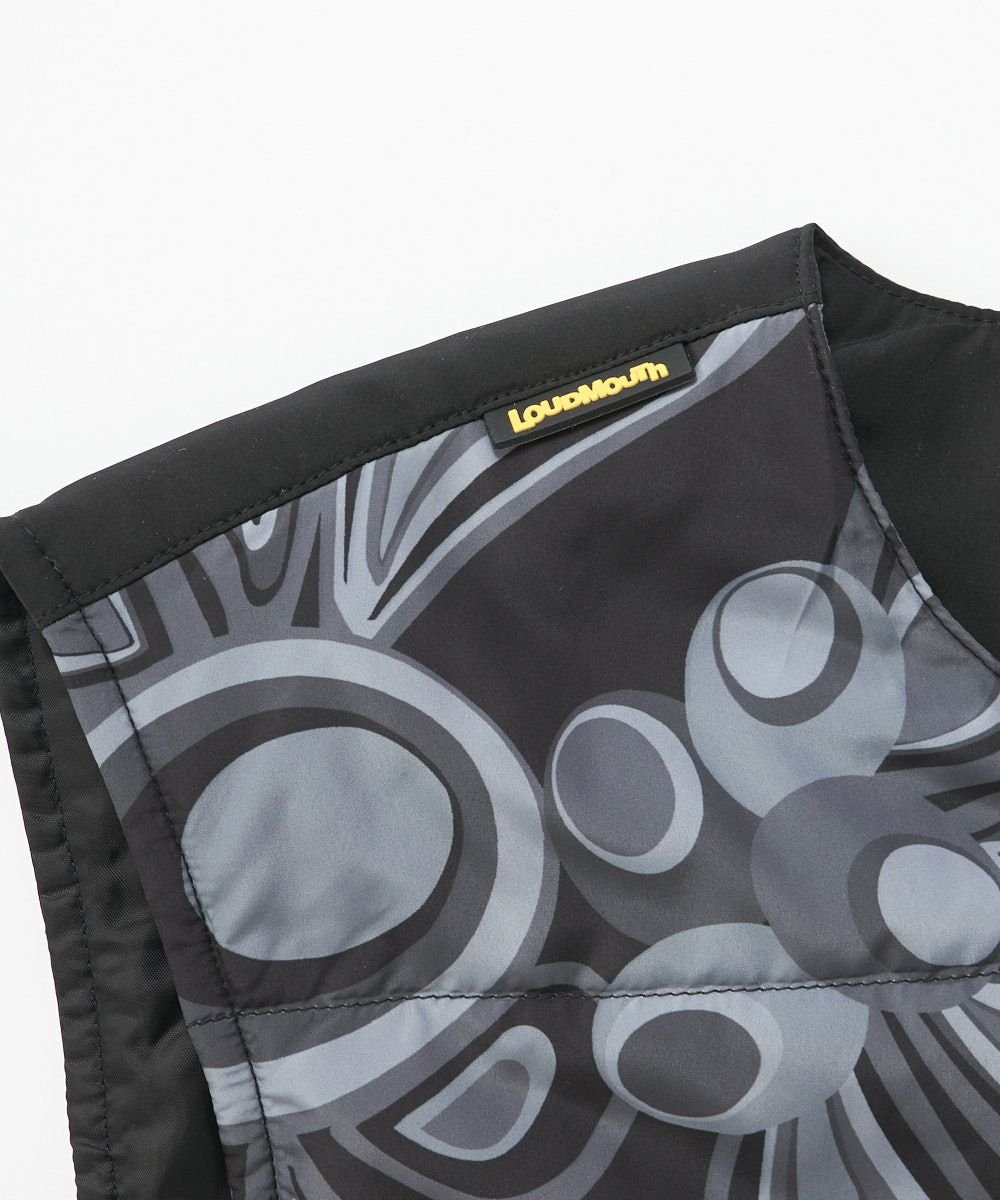 メンズ HOTOPIA中綿電熱ベスト Shagadelic Silver シャガデリック