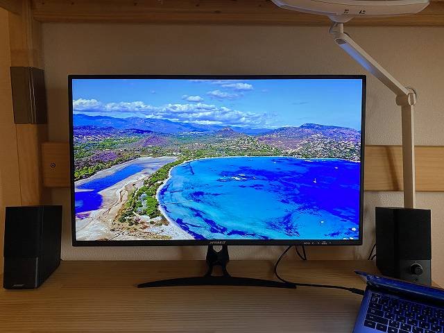 JAPANNEXT JN-IPS320CUHDR-N レビュー】TYPE-C1本運用には向いてない