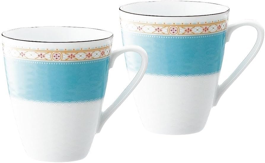 Amazon.co.jp: Noritake ノリタケ マグカップ ( ペアセット ) 295cc
