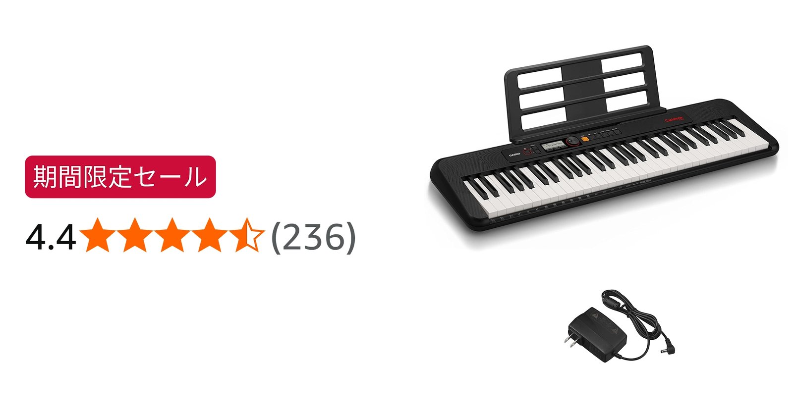 Amazon | 【Amazon限定】 カシオ (CASIO) 電子キーボード Casiotone CT