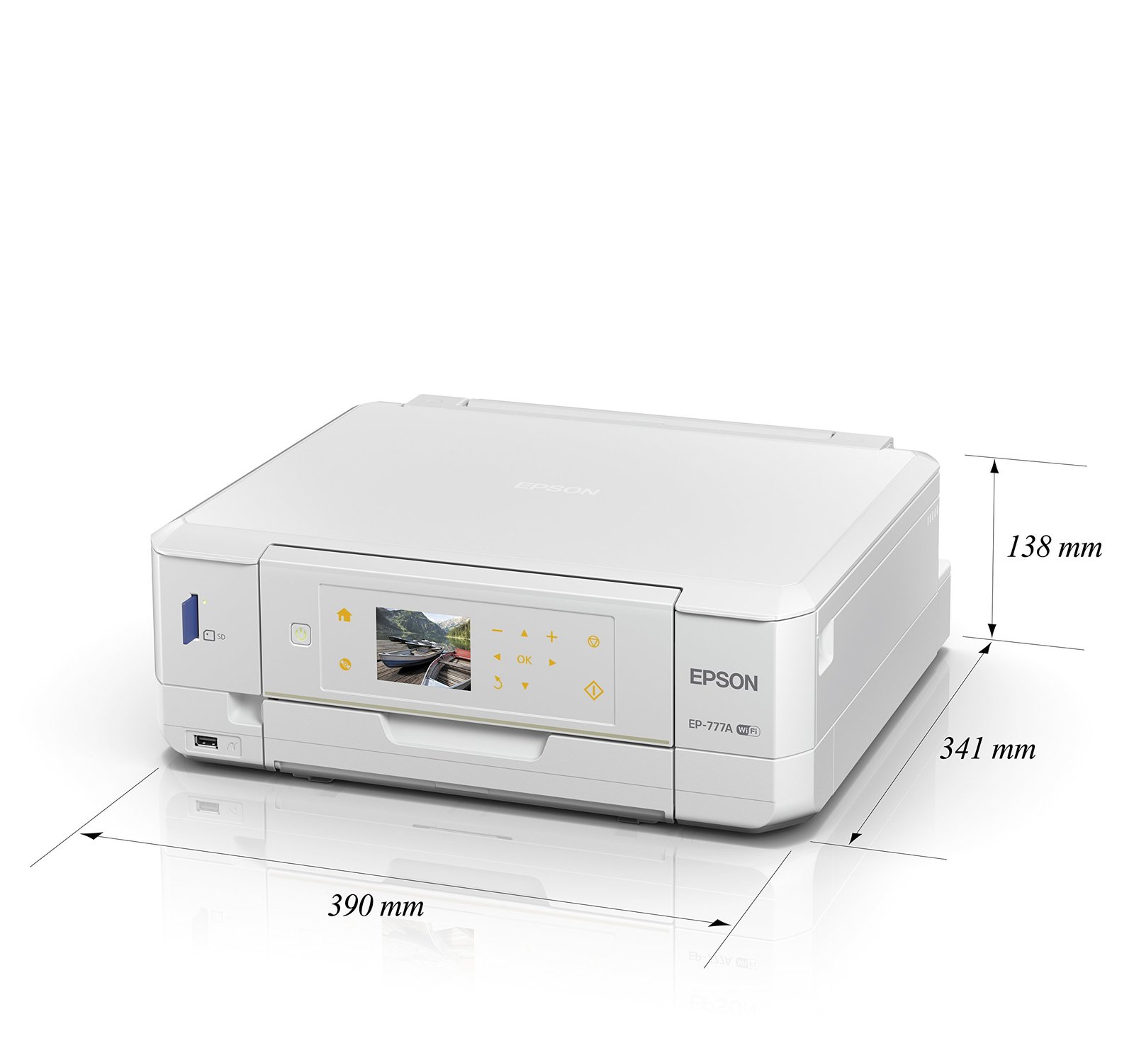 Amazon.co.jp: EPSON インクジェット複合機 Colorio EP-777A 無線
