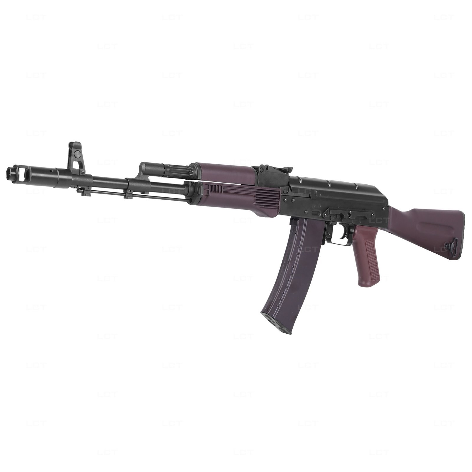 AK 実物 マガジン 電動ガン用 プラム　AK74 マルイ　LCT AIRSOFT97 本店通販部 / 【カラー選択】LCT 電動AK用 5.45mm 70連樹脂