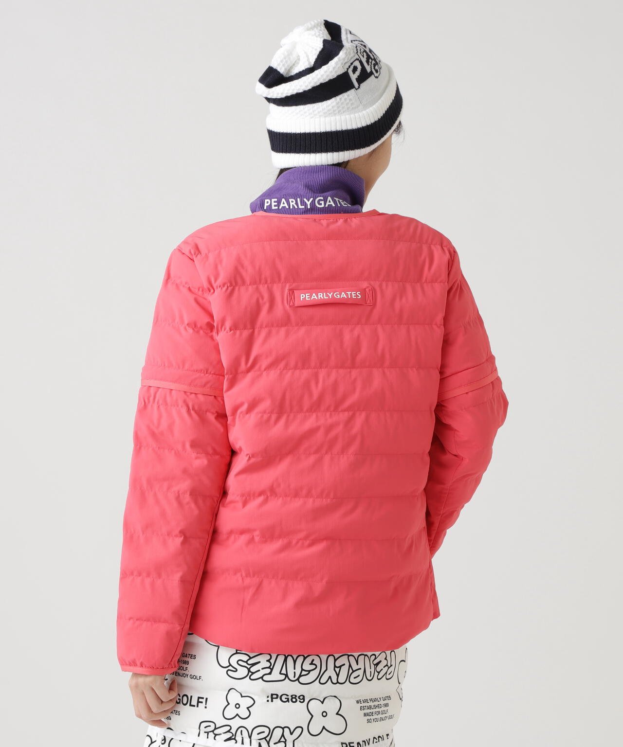 NyストレッチBIGリップストップ中綿2WAYスニードジャック | PEARLY