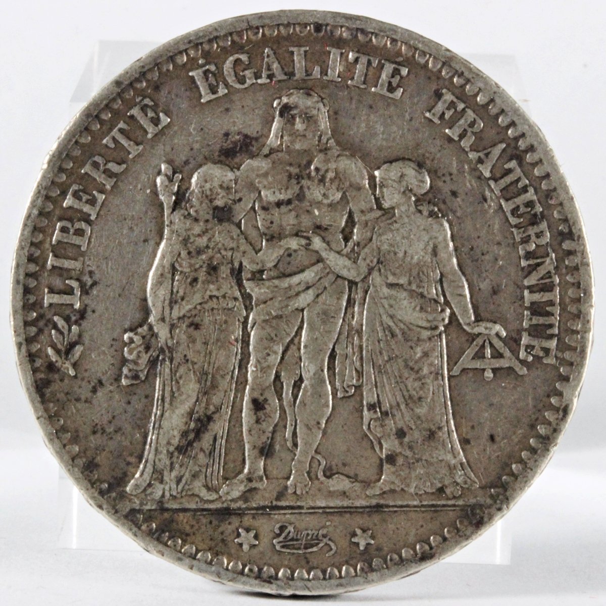 フランス 1875年 5FRANCS 銀貨 VF | ミスターコインズ