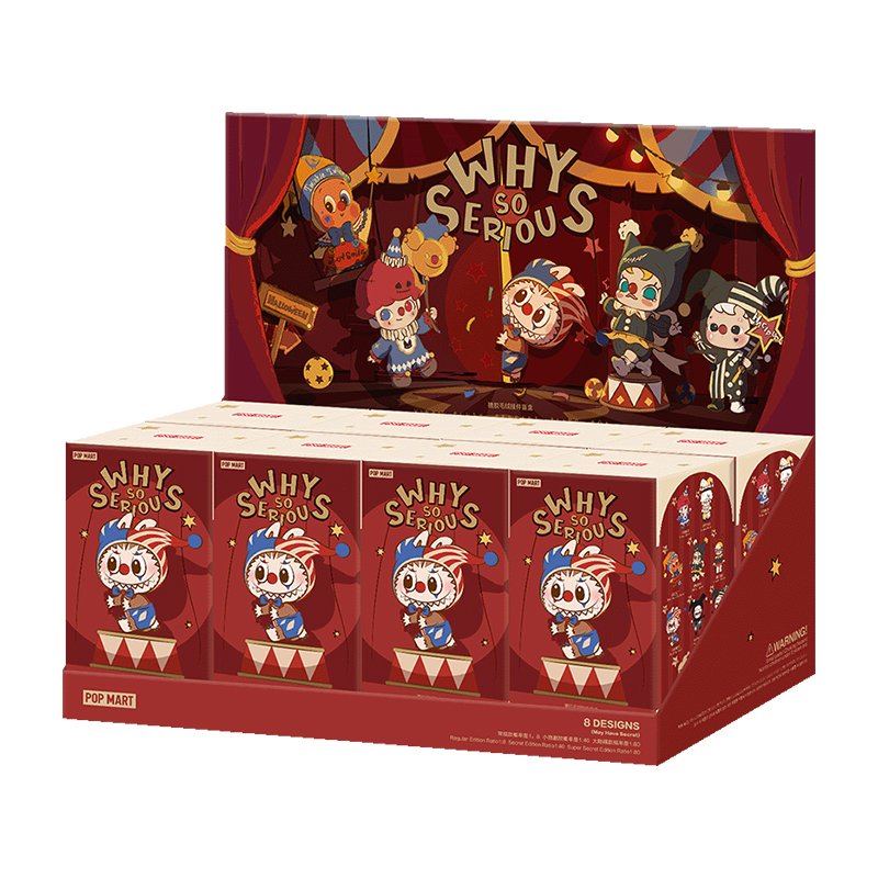 WHY SO SERIOUS SERIES - Vinyl Plush Pendant Blind Box - POP MART