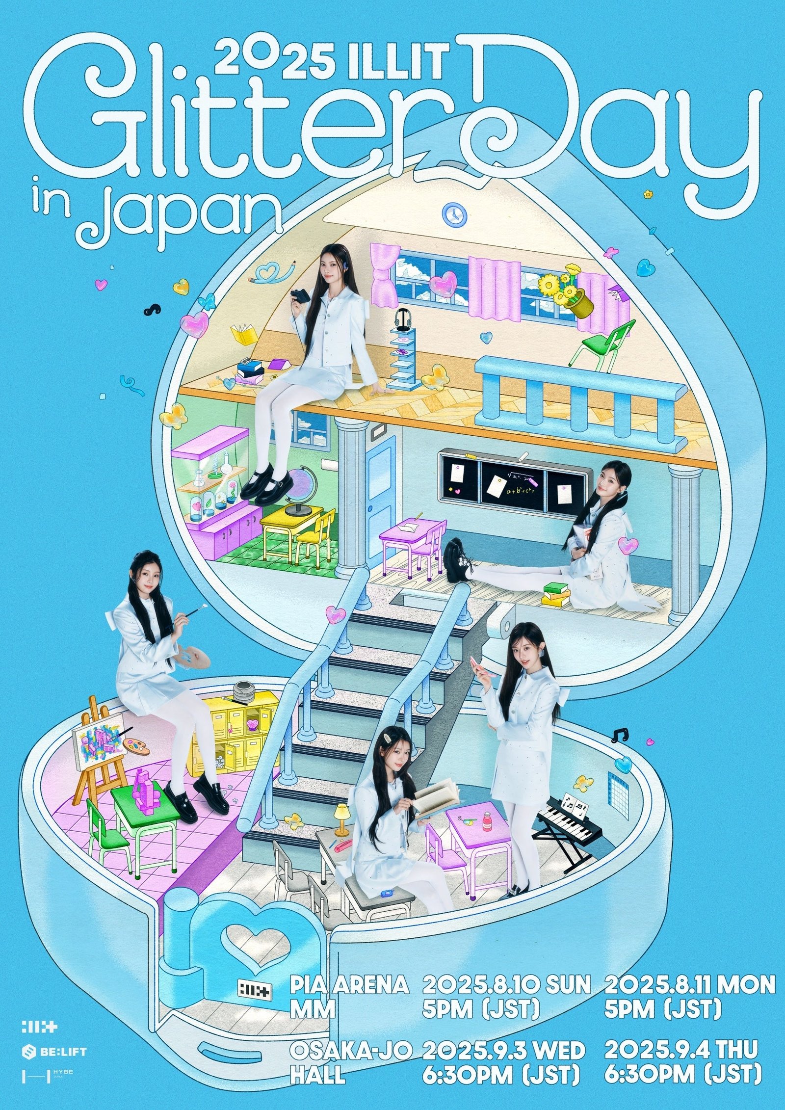 ILLIT、日本で初の単独公演開催決定！『2025 ILLIT GLITTER DAY IN