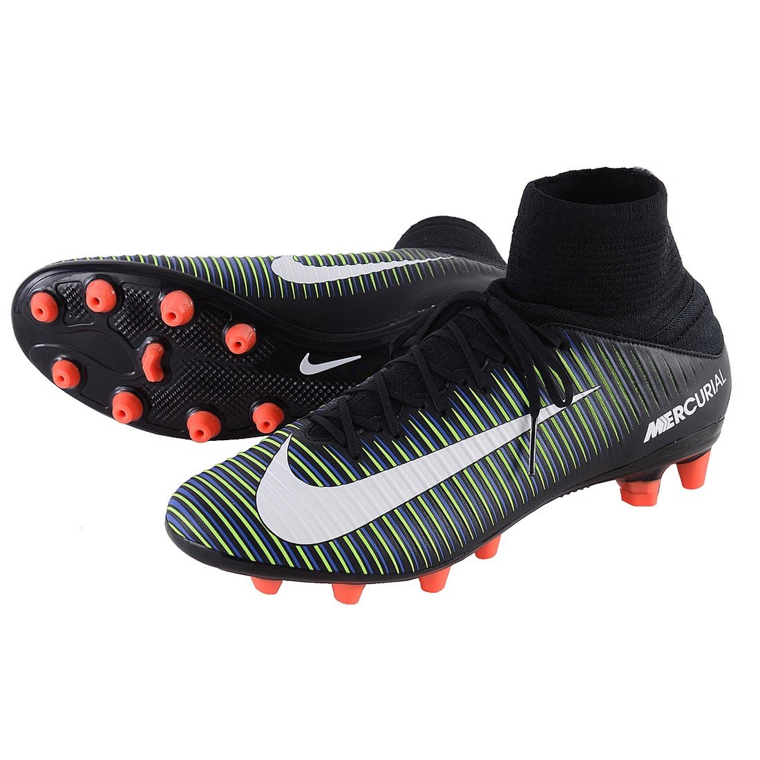 NIKE ナイキ マーキュリアルベロチ III DF AG-PRO(ブラック×グリーン