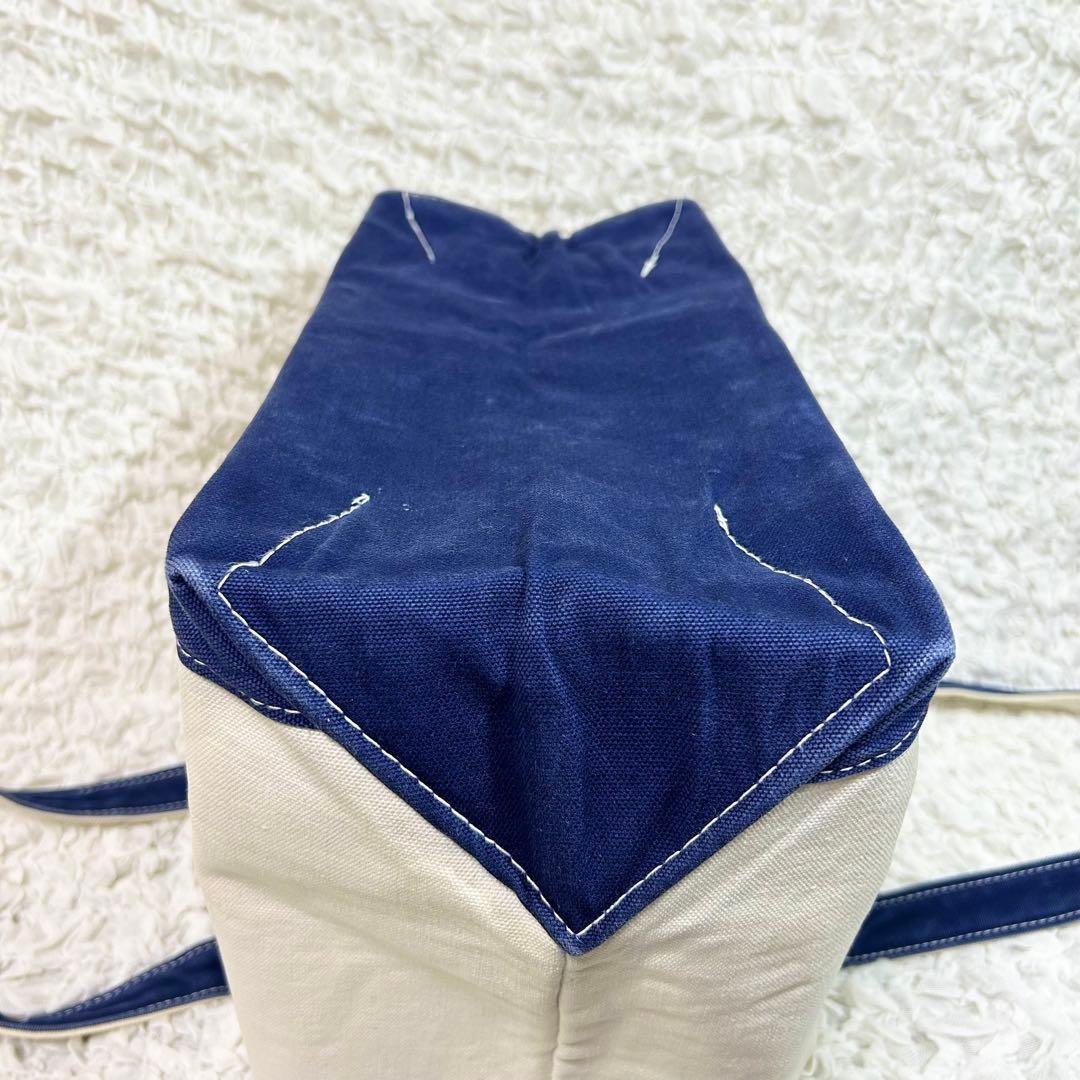 古着】OCTOPUS ARMY トートバッグ 白xネイビー LARGE 80s - メルカリ