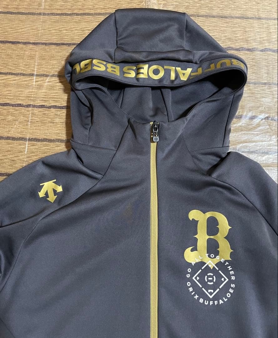 オリックス・バファローズ オーセンティックフーディジャケット グレー