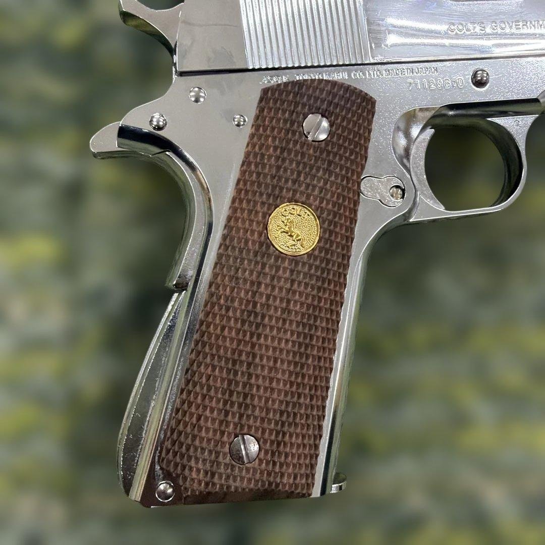 東京マルイ ガスブロ M1911 コルトガバメント シリーズ’70 ニッケル