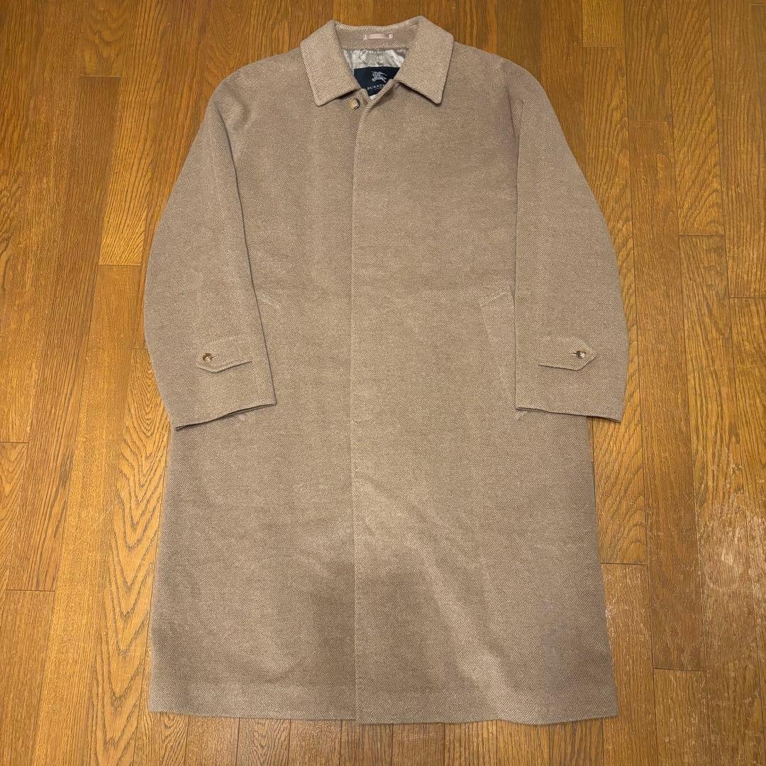 Burberry カシミヤ　ウール混合　高品質　キャメルロングコート バーバリー カシミヤ ウール ロングコート ベルト キャメル ベージュ