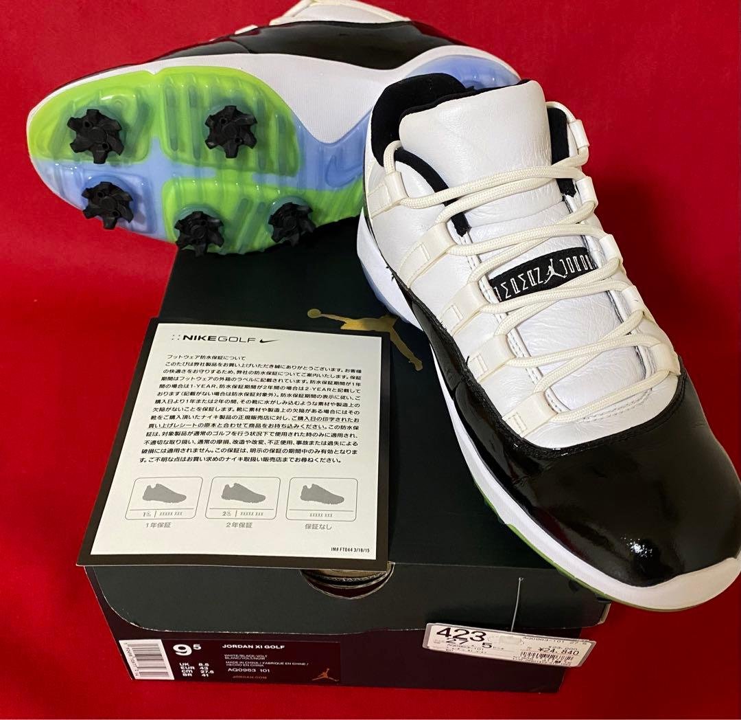 NIKE AIR JORDAN 11 GOLF エアジョーダン11　ゴルフ 2月15日発売予定 NIKE AIR JORDAN 11 GOLF – SNEAKER HACK