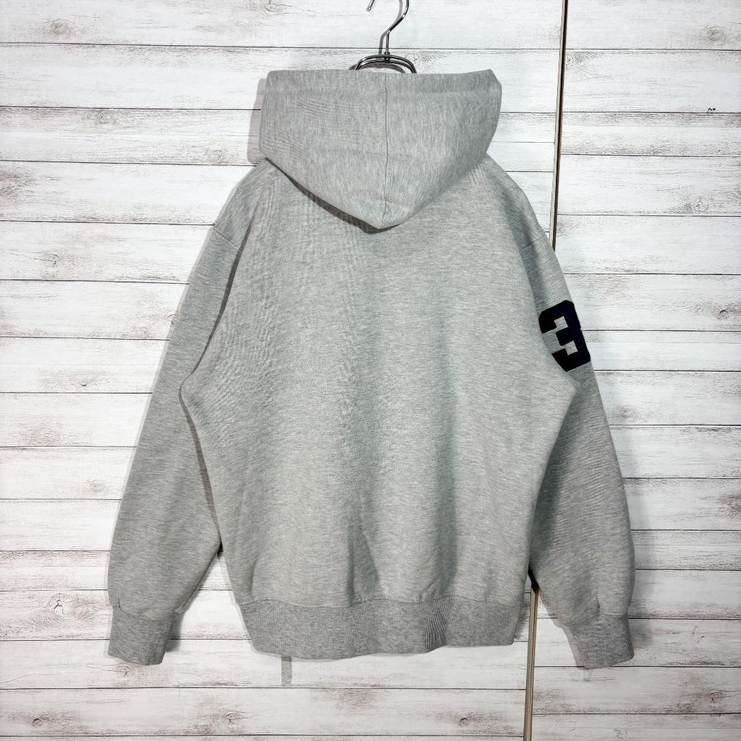 POLO RALPH LAUREN】ビッグポニージップパーカー L グレー - メルカリ