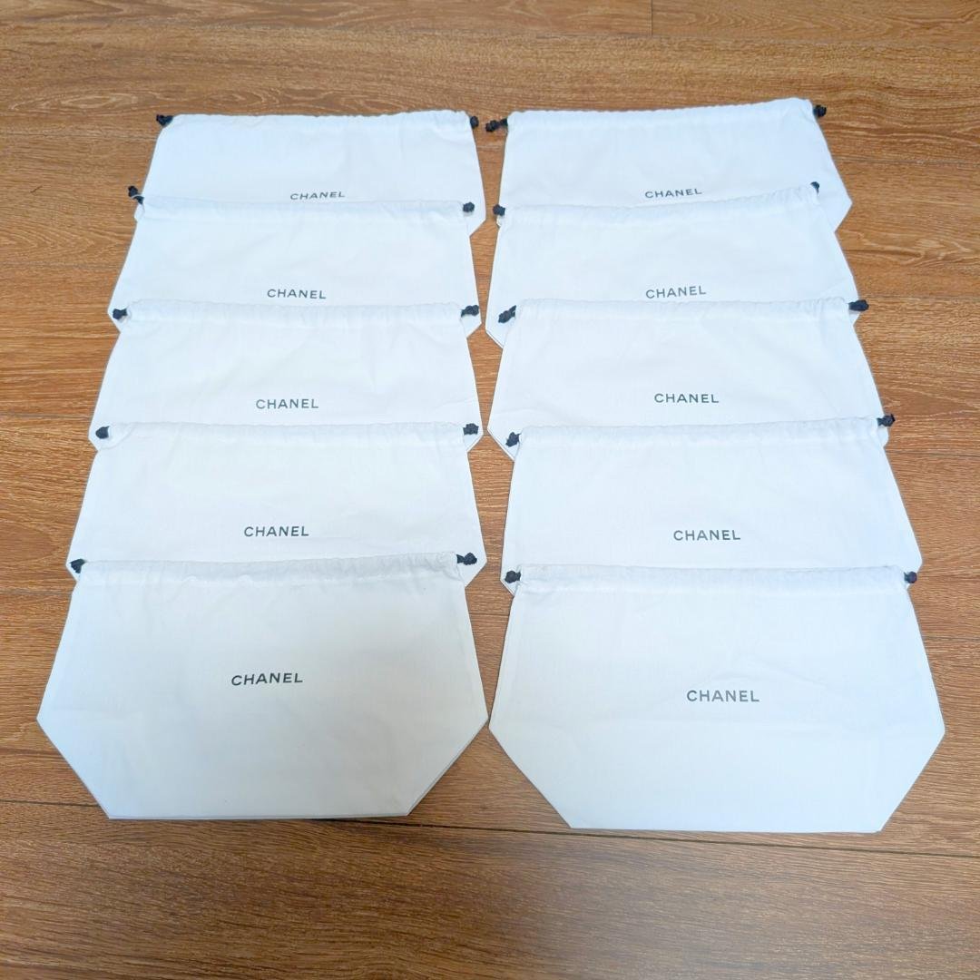 シャネル 巾着 袋 小 45枚セット 非売品 ポーチ ホワイト 新品 シャネル 巾着 袋 非売品 ポーチ ホワイト 新品 - メルカリ