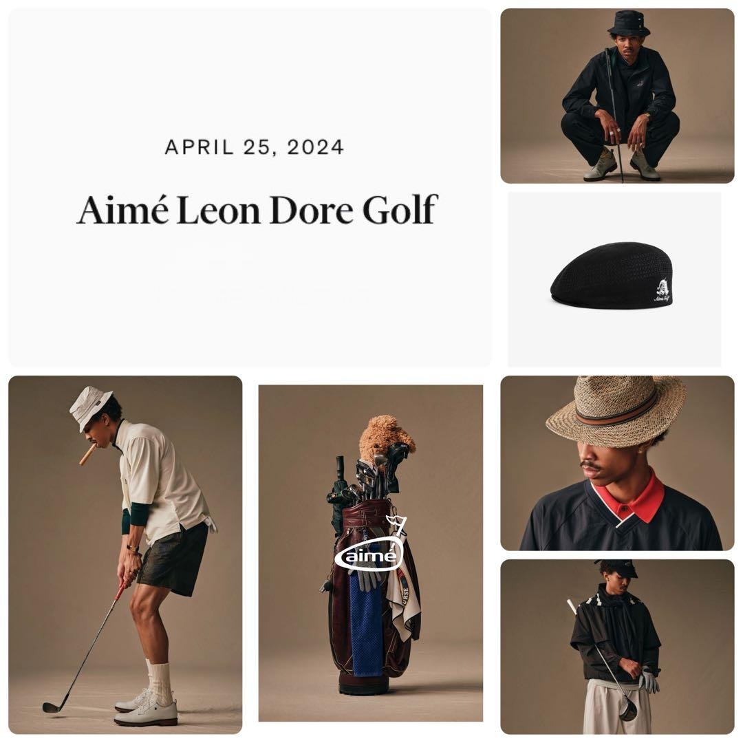 希少・完売品】24ss エメレオンドレ ゴルフ メッシュ ハンチング