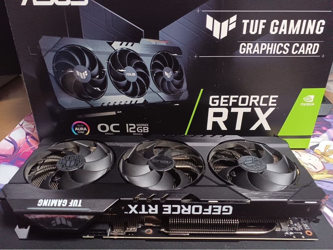 グラフィックボード・グラボ・ビデオカード ASUS TUF RTX 3080 Ti OC 12GB ASUS TUF Gaming GeForce RTX 3080 Ti OC Edition 12GB GDDR6X