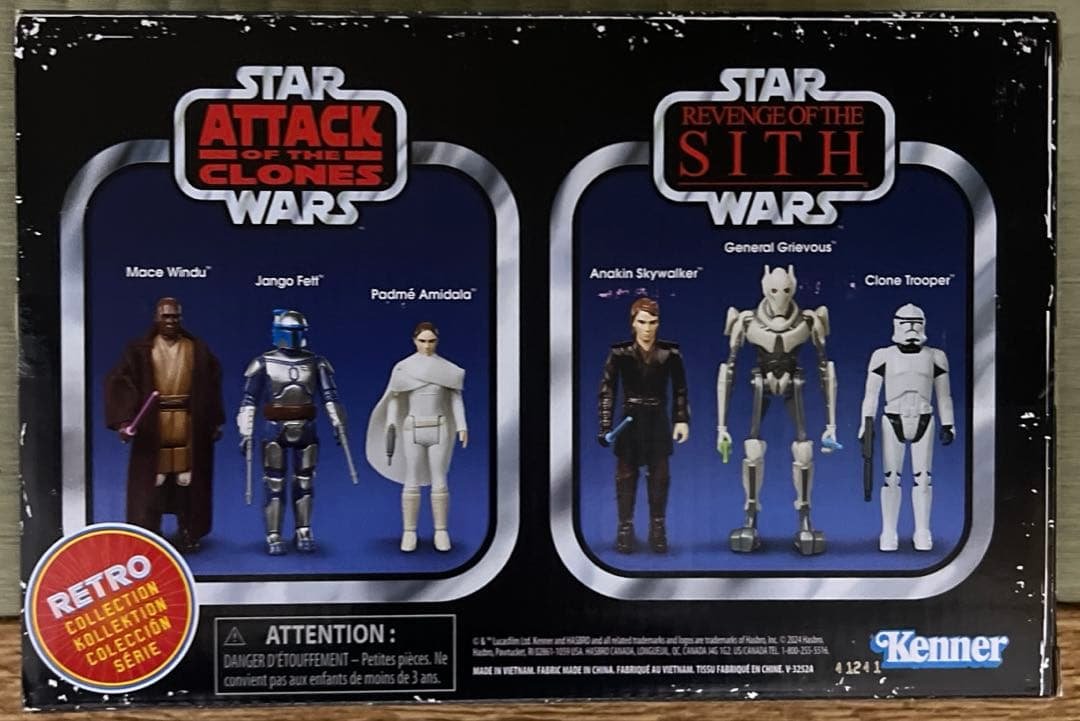 スターウォーズ　レトロコレクション　6体セット 新品 スターウォーズ レトロコレクション 6体セット マルチパック